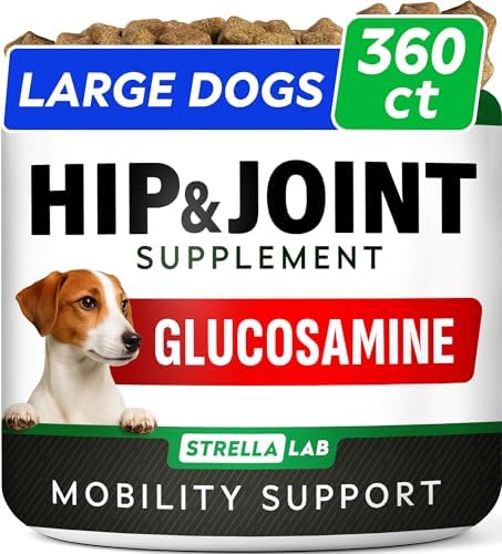 Advanced Hip Joint Supplement for Dogs, Chondroitin & MSM Hip Joint Chews