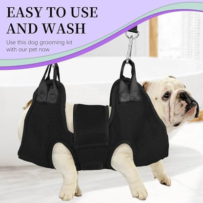 PatiencET Dog Grooming Hammock Kit