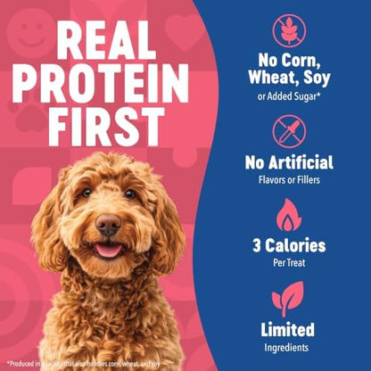Finley's Training Treats Salmon Soft Low Calorie Dog Treats, 16oz, 6 Pack