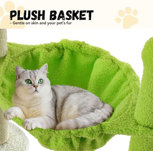 DWVO 68" Tall Cactus Cat Tree