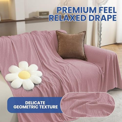 Pet Couch Cover for Dogs, Armchair Covers, Washable, Pink