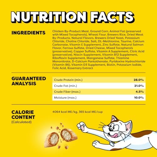Temptations Jumbo Stuff Crunchy & Soft Cat Treats, Salmon, 14 oz