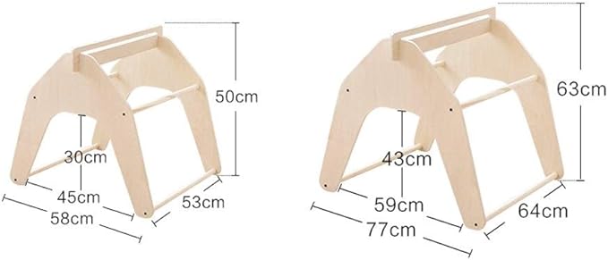 Pet beds, Pet Bed Tent Wooden Dog House Pet Bed Cat Bed Yurt Washable Kennel Cat Litter Small(64x77x60cm)