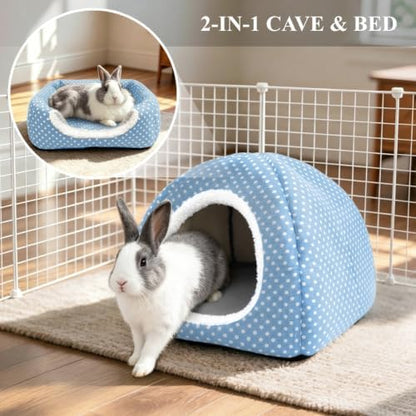 Rabbit Hideout Large Bunny Bed Washable Rabbit House