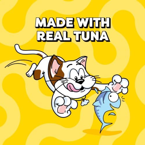 Temptations Creamy Puree Lickable Cat Treats, Tuna, 4 Count, 11 Pack