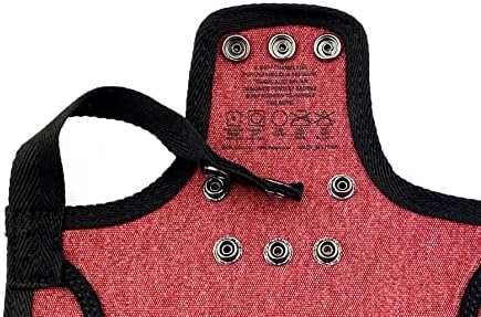 DOWN UNDER OUTDOORS 4 Pack Medium-Large Chicken Saddle Hen Apron Burgundy
