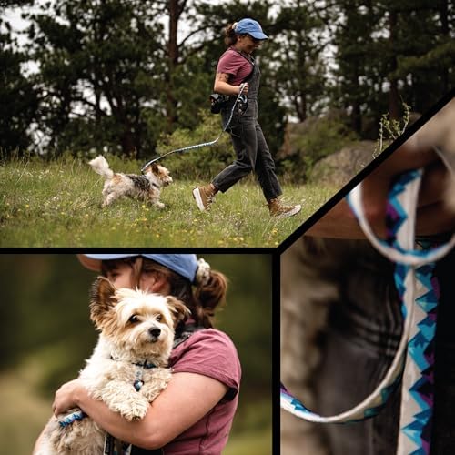 Wolfgang 1 Inch Venture Dog Leash Rockypeaks Print Large