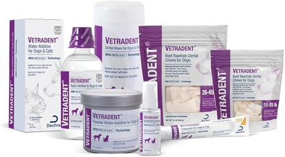 Vetradent Dental Wipes,60 ct,(Pack of 2)