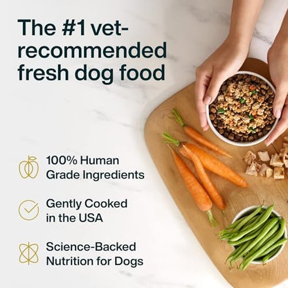 JustFoodForDogs JustFresh Boost Sensitive Stomach Dog Food Toppers - 8 Pack