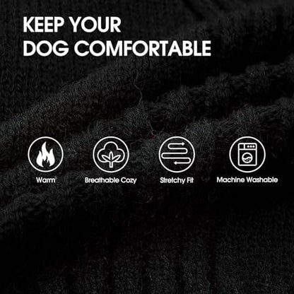 IECOii XXXL Dog Sweater,Warm Dog Sweaters for Extra Large Dogs Girl Boy