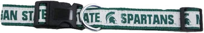 COLLEGE MICHIGAN STATE SPARTANS Dog Collar, Medium