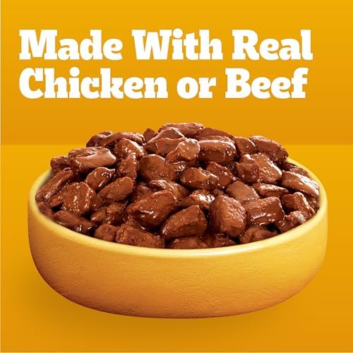 Pedigree Choice Cuts Wet Dog Food Pouch, Grill Inspired, 3.5 oz, 18 Count