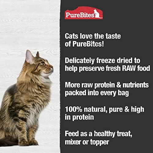 PureBites Chicken Single Ingredient Freeze Dried Cat Treats, 2.3 oz