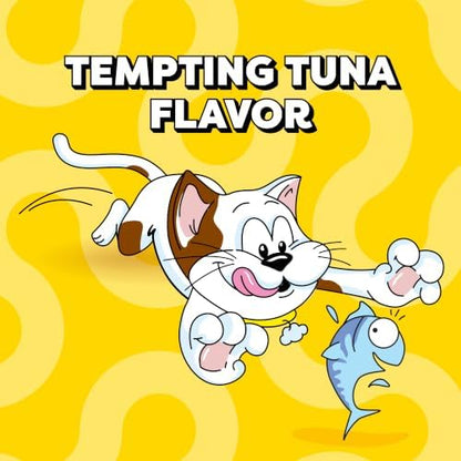 Temptations Classic Tempting Tuna Crunchy and Soft Cat Treats, 3 oz, 12pk