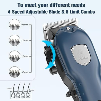 Dog Rechargeable Cordless Clippers for Grooming for Heavy Thick Hair&Coats