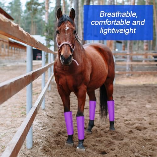 8 Pcs UV Mesh Horse Fly Boots