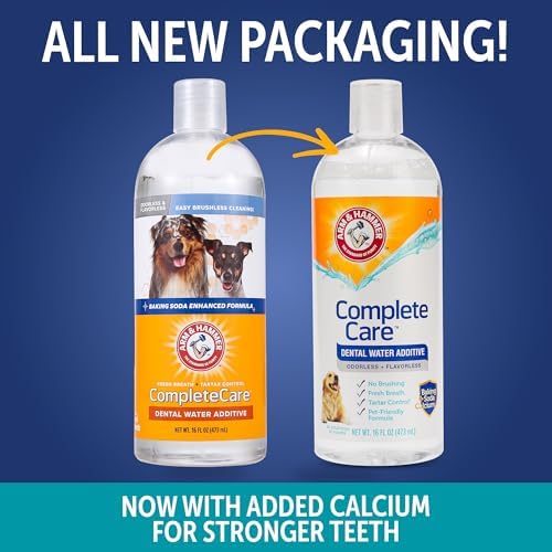Arm & Hammer Complete Care Dog Dental Water Additive, 16 Fl Oz