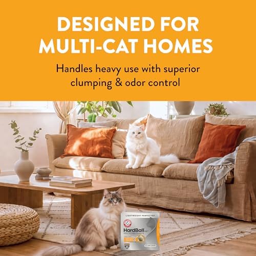 ARM & HAMMER HardBall Clumping Cat Litter, Garden Bloom, 14.5 Lbs