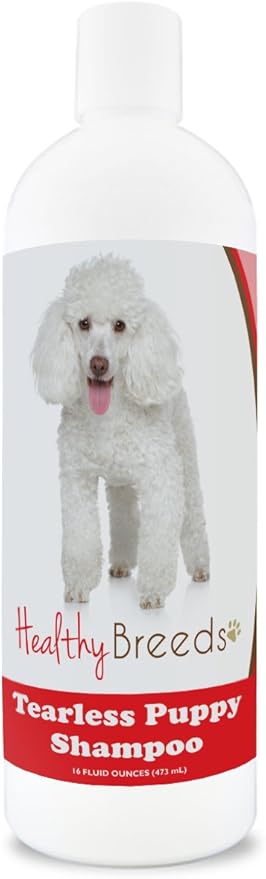 Healthy Breeds Poodle Tearless Puppy Dog Shampoo 16 oz
