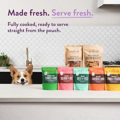 Portland Pet Food Company Fresh, Human Grade Dog Food Topper & Meal 6 Pack