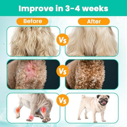 VUN Liquid Collagen for Dogs-Hip and Joint Support,Skin Coat Health