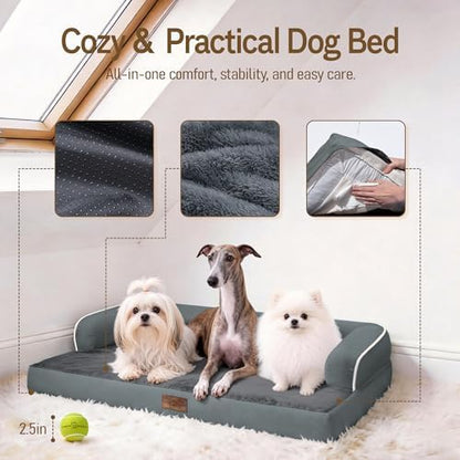 Comfort Expression Orthopedic XL Dog Bed for Large and Extra Large Dogs