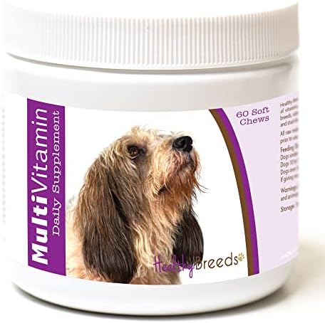 Healthy Breeds Petits Bassets Griffons Vendeen Multi-Vitamin Soft Chews 60 Count (1127-peti-001)