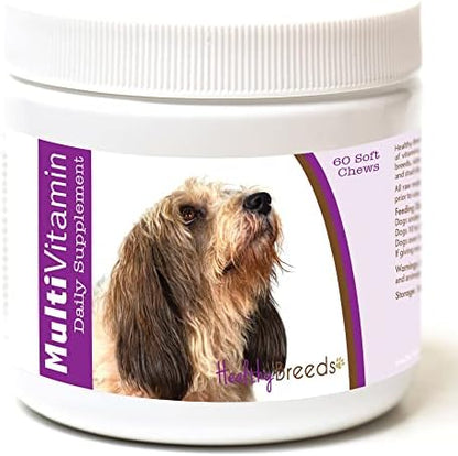 Healthy Breeds Petits Bassets Griffons Vendeen Multi-Vitamin Soft Chews 60 Count (1127-peti-001)