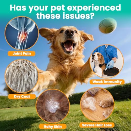 VUN Liquid Collagen for Dogs-Hip and Joint Support,Skin Coat Health