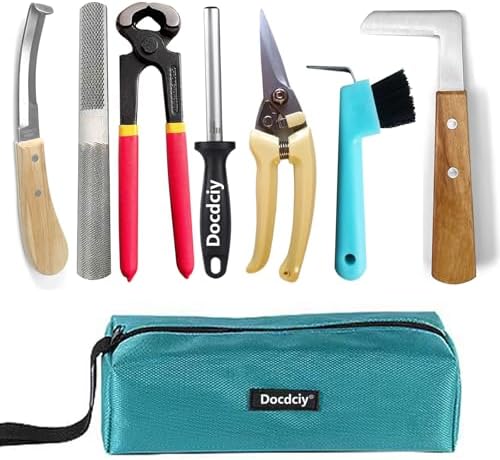10 inch Farrier Tool Kit Goat Hoof Trimmers Pig Hoof Shears for Mini Horse