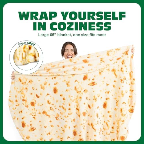 WHAT DO YOU MEME? Cozy Concepts Co. Burrito Comfort Blanket by Relatable
