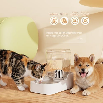 JUNSPOW Automatic Cat Water Dispenser Dogs (Bowl not Included)