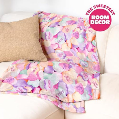 Cozy Concepts Co. Hearts Comfort Throw Blanket by Relatable