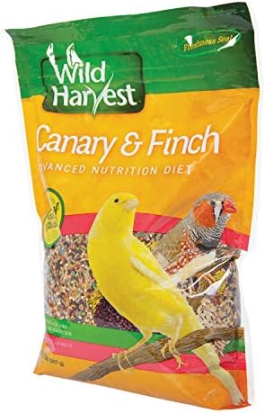 Wild Harvest Advanced Nutrition Bird Food For Canary & Finch, 2 lbs