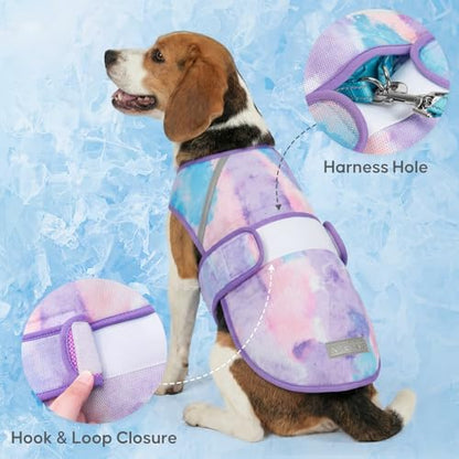 KYEESE Dog Cooling Vest Evaporative Dog Cooler Jacket for Summer Outdoor