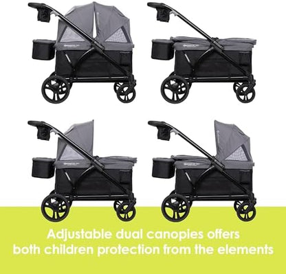 Baby Trend Navigator PRO 2-in-1 Stroller Wagon, Dash Black