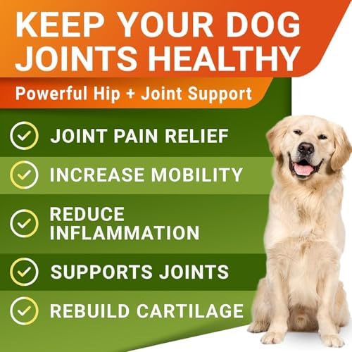 Advanced Joint Hemp Chews for Dogs Mobility - Hip & Joint Pain Relief Chews