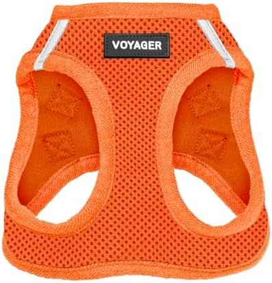 Voyager Step-in Air Dog Vest Harness - Orange, XXX-Small