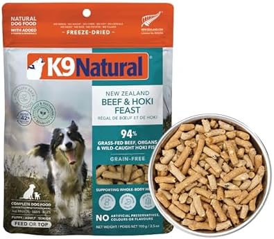 K9 Natural - Freeze Dried High Protein Grain-Free Dog Food Or Topper