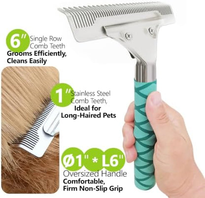 Deshedding Brush for Dogs and Cats – Dog Comb Pet Grooming Tool