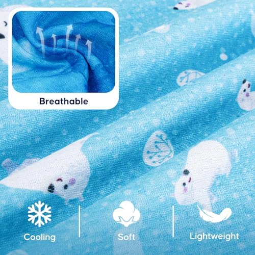KYEESE 2Pack Dog Shirt for Small Dogs Soft Breathable T-Shirts, Polar Bear