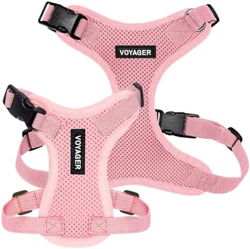 Voyager Step-in Lock Dog Harness - Pink, X-Large
