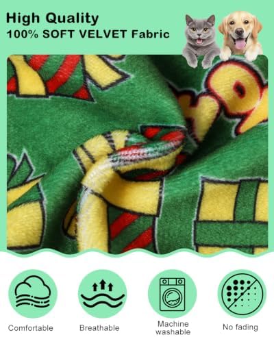 CuteBone Dinosaur Costume Halloween Christmas Dog Pajamas, Stretchy Spandex Crystal Velvet Sleepwear Coat for Small Dogs, Soft & Warm Pet Outfit Clothes for Cold Weather, Cozy Pullover Design COSP28S