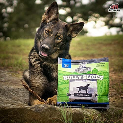 Redbarn Bully Slices for Dogs, Highly Palatable, Long-Lasting Natural Dental Treats with Functional Ingredients, 9 oz. (Pack of 3) - Original Bully
