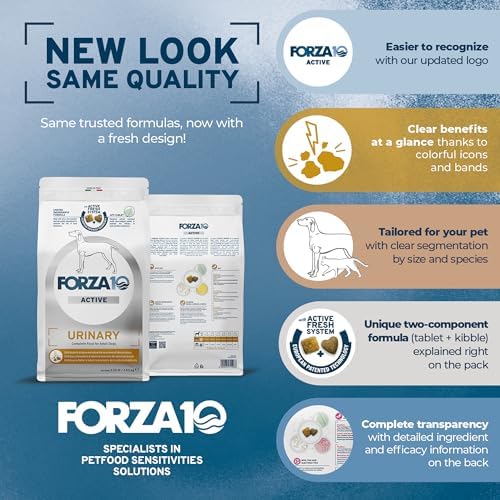 Forza10 - Urinary Dry Dog Food for Urinary Health & UTI Support, 3.3 lb