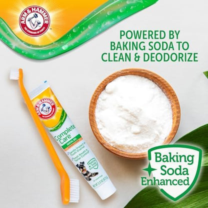 Arm & Hammer Complete Care Dental Gel Toothbrush Kit, Chicken, 3-Piece