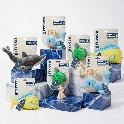 Premium Plush Dog Toy - Mahi Mahi Plush Dog Toy, Small Eco Friendly