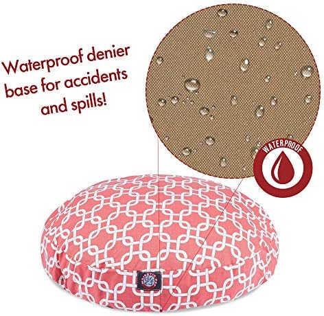 Majestic Pet Coral Links Medium Round Pet Bed