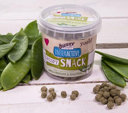 Bunny Nature - Crispy Snack - Vegetables – Wholesome, Crunchy Treat for Rabbits and Small Animals – Made with Natural Ingredients, Packed with Nutrients