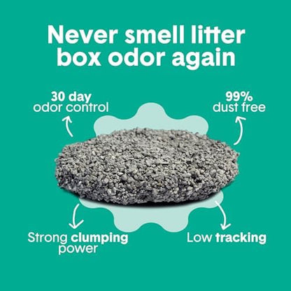 Boxie Premium Scented Clumping Cat Litter 30+ Day Odor Control 28 lb